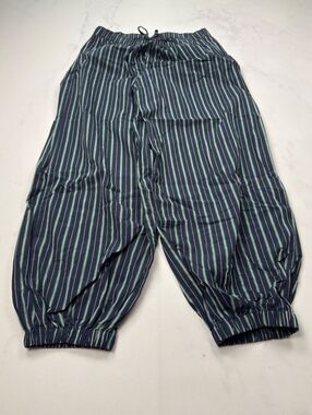 Old Navy Lounge Pants Navy 2000s Minimalist Wide Leg - Womens M